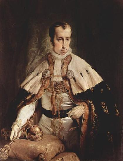 Francesco Hayez Portrat des Kaisers Ferdinand I. von osterreich. China oil painting art